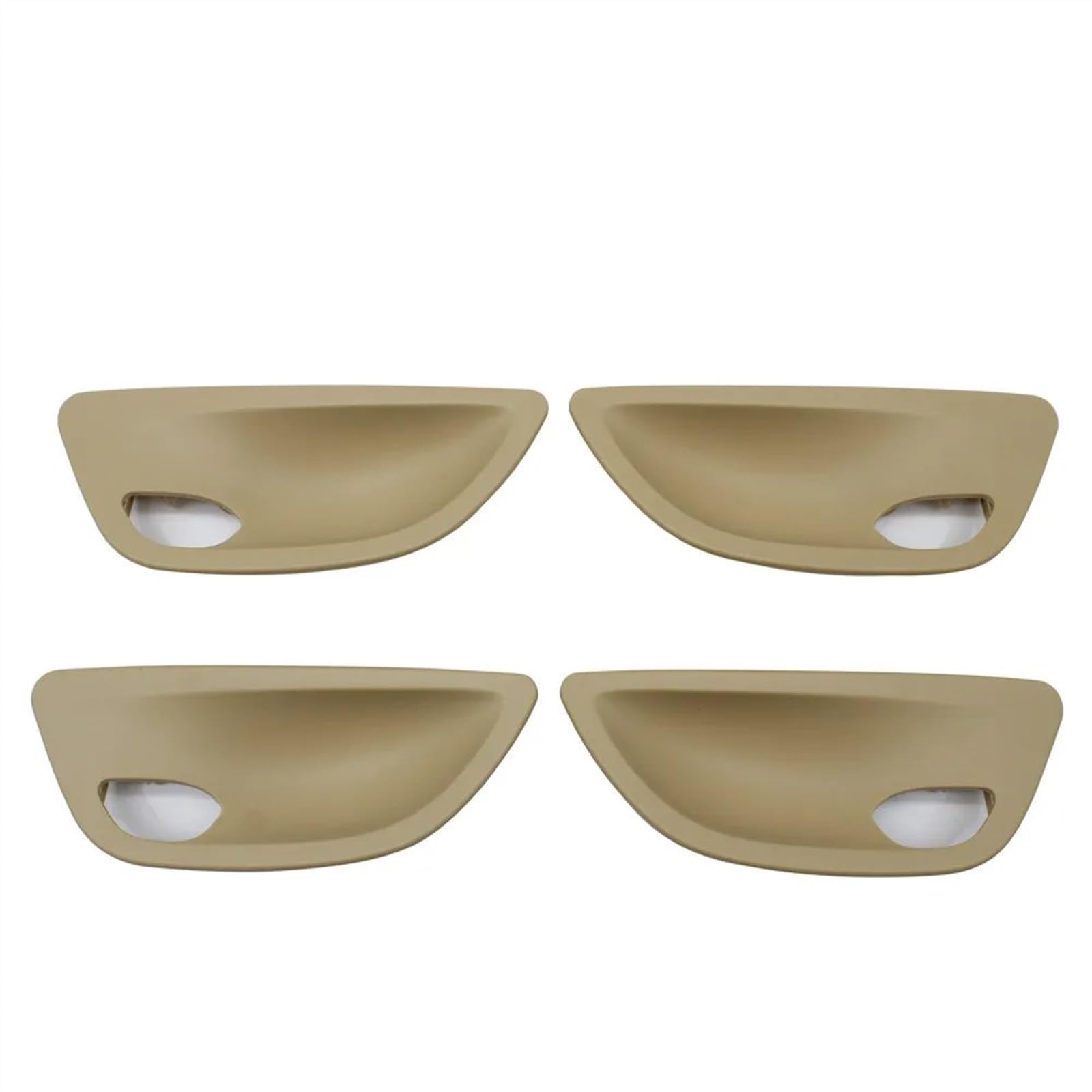 Auto innen Innentür Pull Griff LHD RHD Links Rechts Auto Innen Türgriff Innen Türgriffe Schüssel Abdeckung Für 5 Series F18 F10 F11 2010-2016 2017 Autotürgriff innen(Beige 4pcs Set) von RRKBDQEL