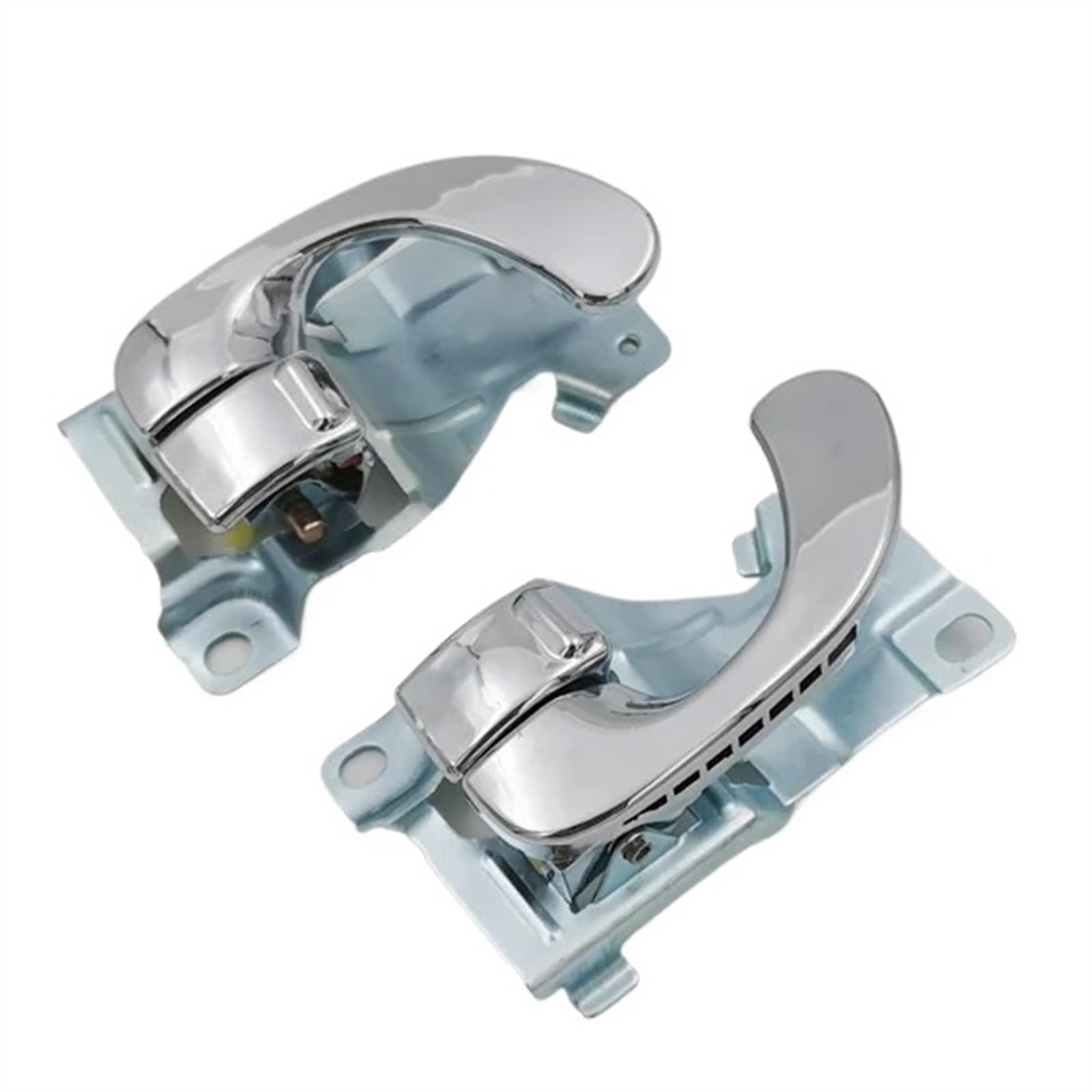 Auto innen Innentür Pull Griff Vorne Oder Hinten Auto Innen Griff Chrom Links Und Rechts Für Für Delica L400 1995-2003 2004 2005 Für Galant 1999-2003 Autotürgriff innen(1 Paar) von RRKBDQEL