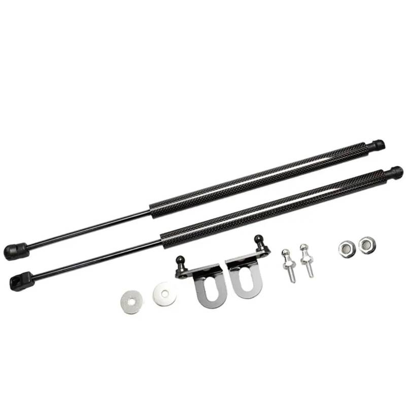 Motorhauben Gasfeder Für Nissan Für Sunny B13 1990 1991 1992 1993 Für Tsuru Für Sentra B13 Motorhaube Ändern Gas Streben Lift Unterstützung Shock Dampe Absorber Hydraulische Gasdruckfeder(Black carbon von RRKBDQEL