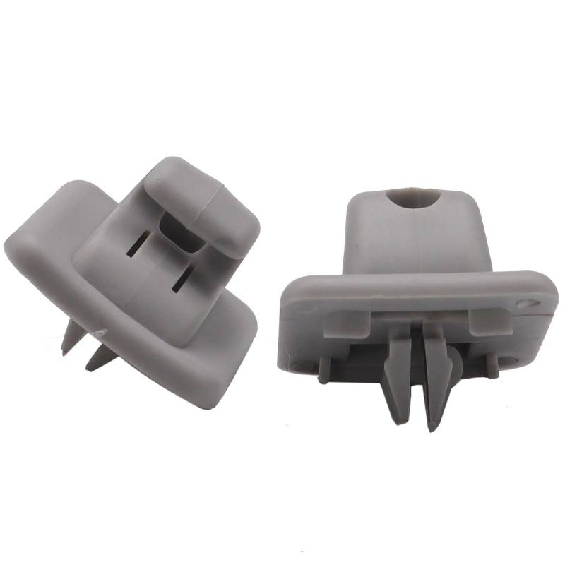 Sonnenblende 2X Innen Sonnenblende Clips Verschluss Clip Unterstützung Haken Halter Aufhänger Für Peugeot 107 307 307CC 307SW 206 306 Innensonnenblende von RRKBDQEL