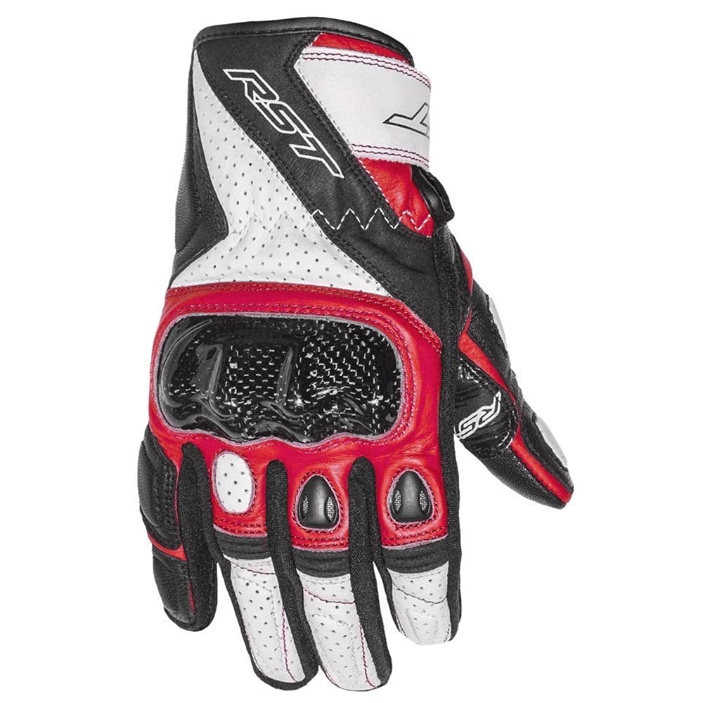 121230408VAR - Motorradhandschuhe STUNT III CE FARBE ROJO SIZE XL/11 von RST