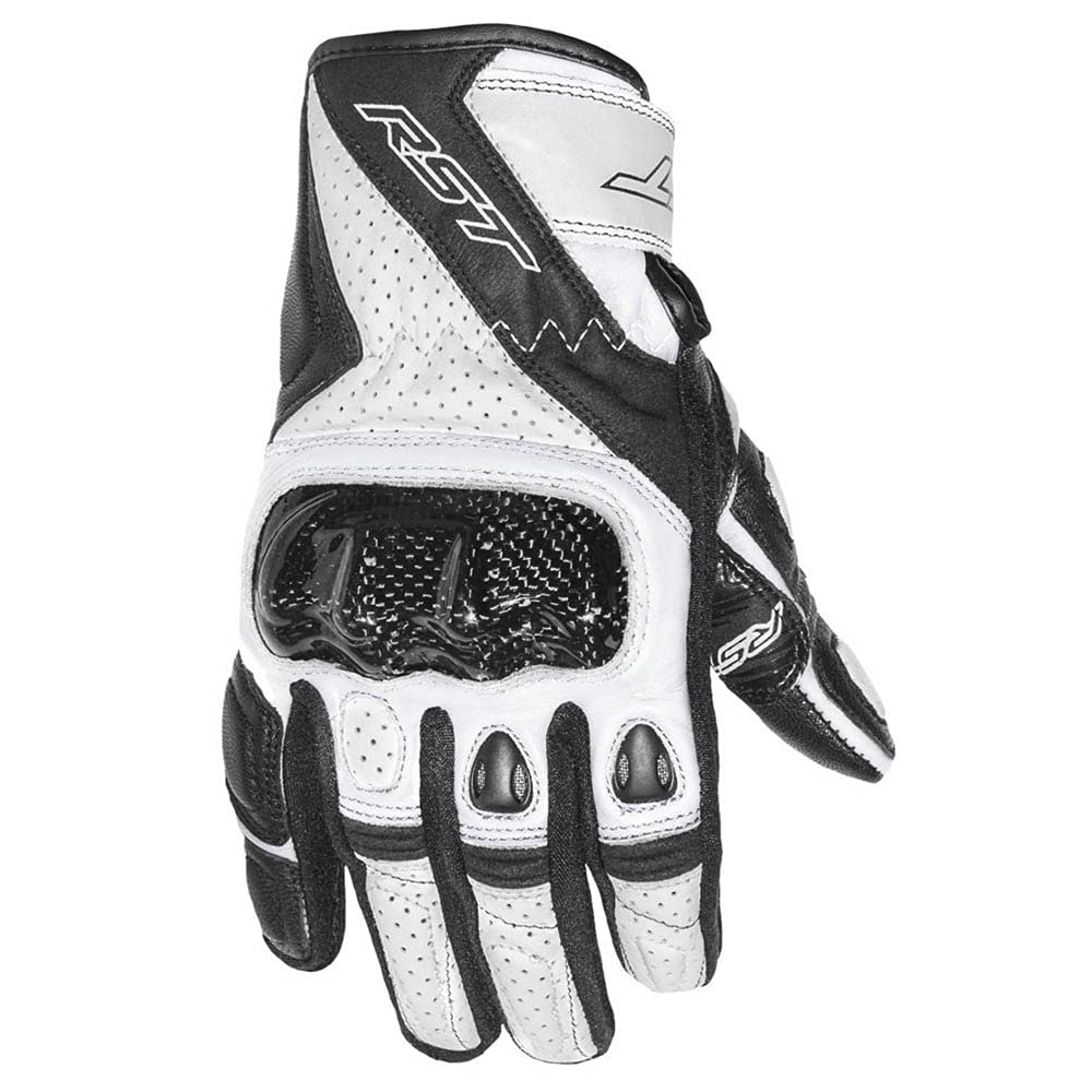 RST 121230507var - motorradhandschuhe Stunt iii ce Farbe WEIß Size L/10 von RST