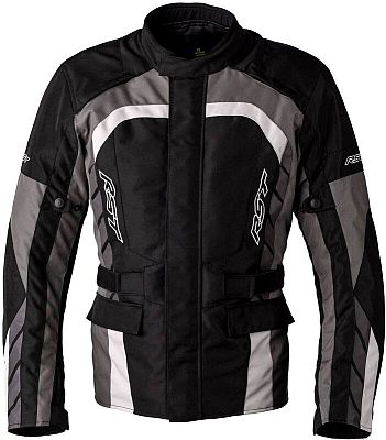 RST Alpha 5, Textiljacke wasserdicht - Schwarz/Grau/Weiß - 4XL von RST