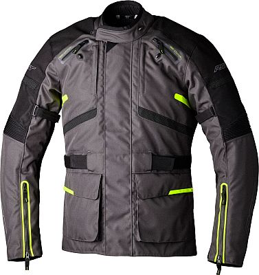 RST Endurance, Textiljacke wasserdicht - Dunkelgrau/Schwarz/Neon-Gelb - L von RST