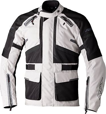 RST Endurance, Textiljacke wasserdicht - Hellgrau/Schwarz - 3XL von RST