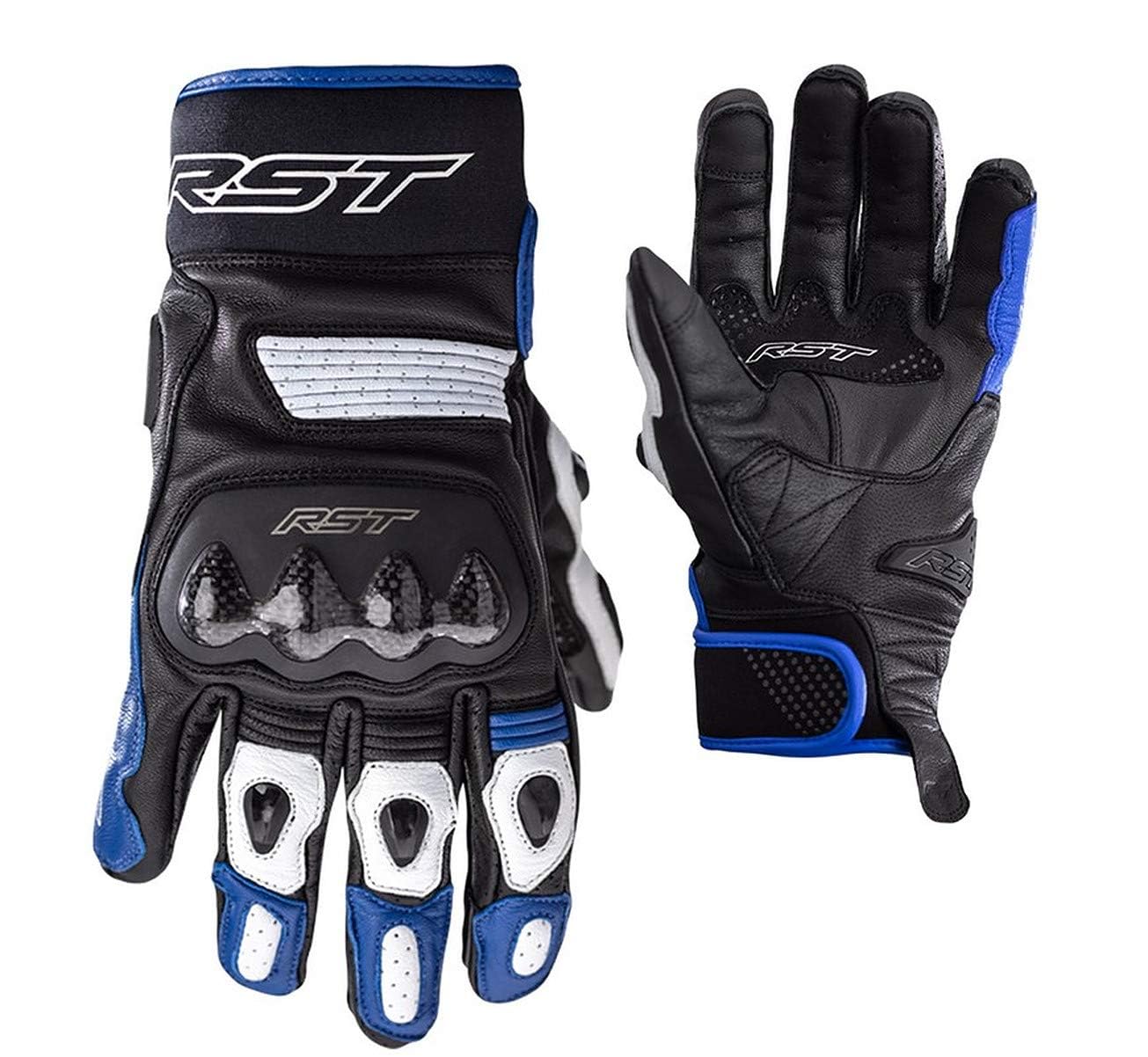 RST Freestyle 2 CE Herren Blauer Motorradhandschuh XL von RST