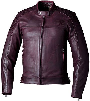 RST IOM TT Brandish 2, Lederjacke - Dunkelrot - XL von RST