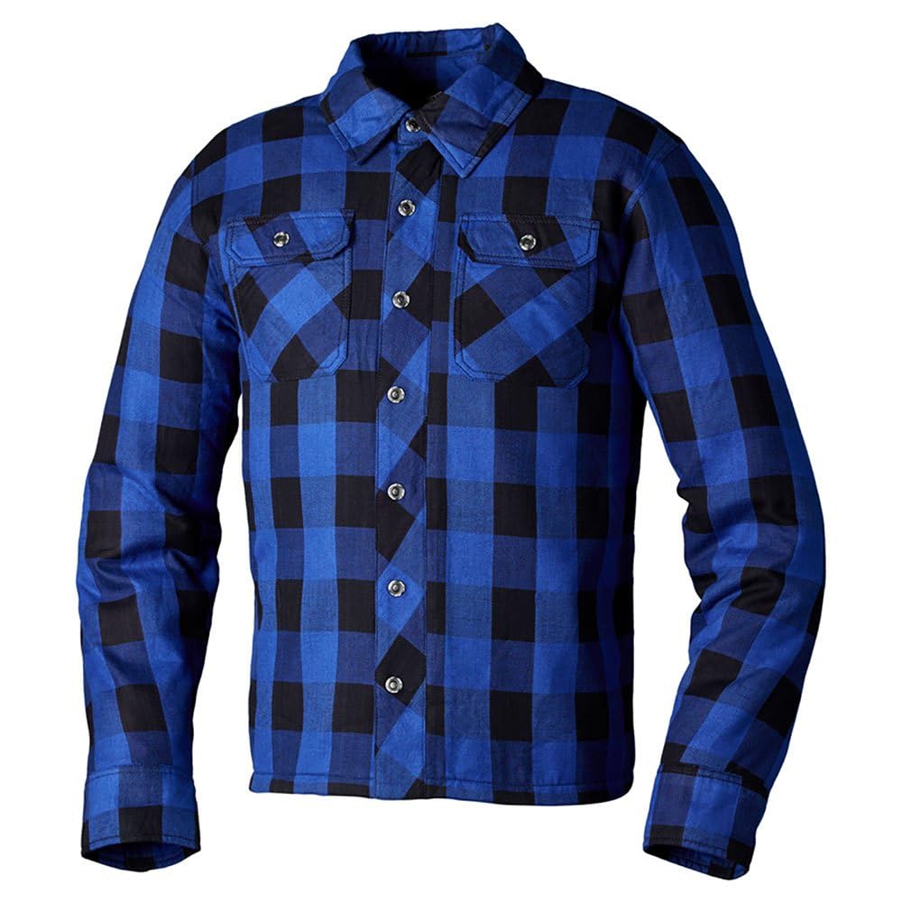 RST Lumberjack Motorrad Hemd, blau, XL von RST