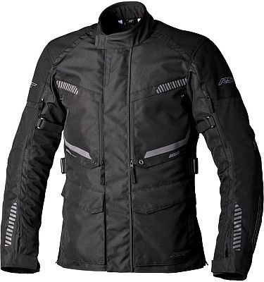 RST Maverick Evo, Textiljacke wasserdicht - Schwarz/Schwarz - L von RST