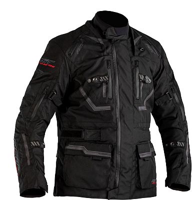 RST Pro Paragon 6 Airbag, Textiljacke wasserdicht - Schwarz/Grau - M von RST