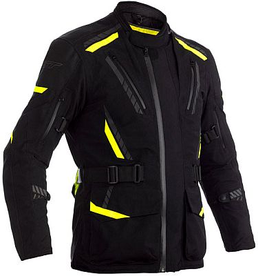 RST Pro Pathfinder, Textiljacke wasserdicht - Schwarz/Neon-Gelb - L von RST