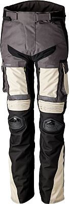 RST Pro Ranger, Textilhose wasserdicht - Dunkelgrau/Beige/Schwarz - L von RST