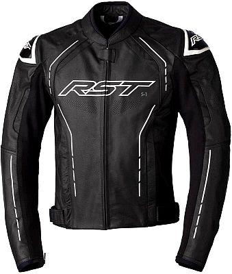 RST S-1, Lederjacke - Schwarz/Weiß - 4XL von RST