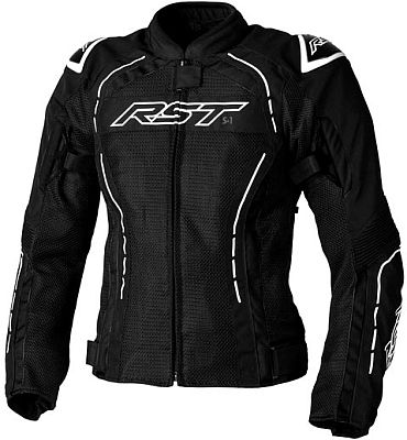 RST S-1 Mesh, Textiljacke wasserdicht Damen - Schwarz/Weiß - M von RST