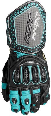 RST TracTech Evo 4 S25, Handschuhe Damen - Schwarz/Türkis - 8 von RST