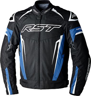 RST TracTech Evo 5, Textiljacke wasserdicht - Schwarz/Blau - XL von RST