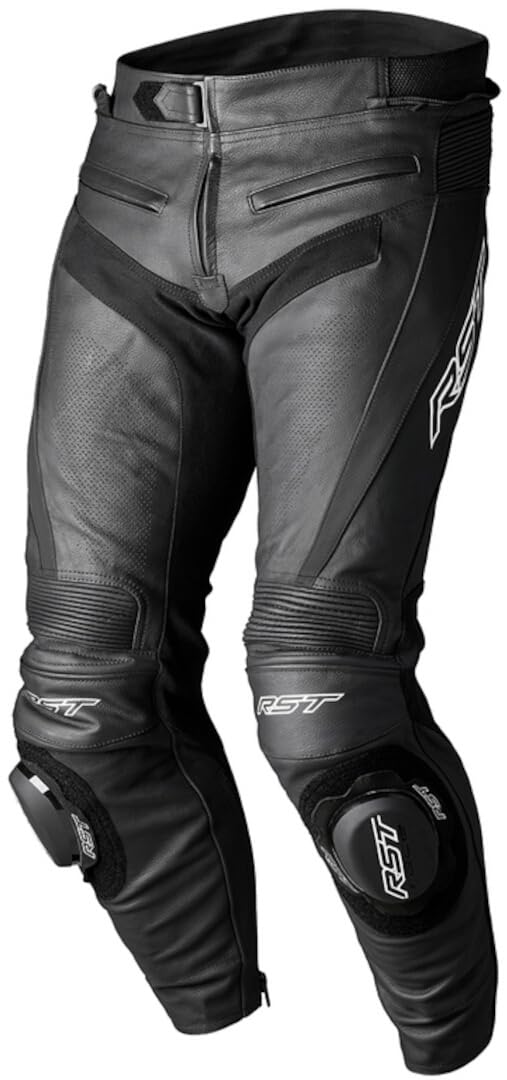 RST Tractech EVO 5 Lederhose, Schwarz/Schwarz, XS (3464) von RST