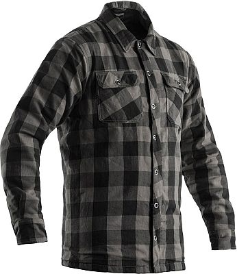 RST X Lumberjack, Aramid Textiljacke/Hemd - Dunkelgrau/Schwarz - XS von RST