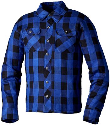 RST X Lumberjack, Aramid Textiljacke/Hemd - Blau/Schwarz - XL von RST