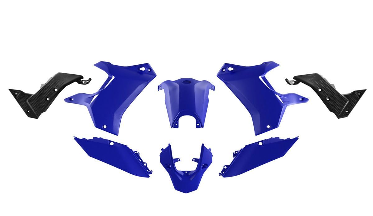 Kunststoff-Set 5 Stück Yamaha T7 Revolution blau YZ Schwarz von RTECH