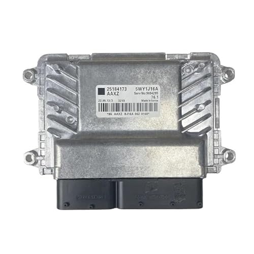 25184173 5WY1J16A Motorcomputerplatine ECU mit Programm, kompatibel mit Chevrolet Cruze Scenic Car von RTFFHNV