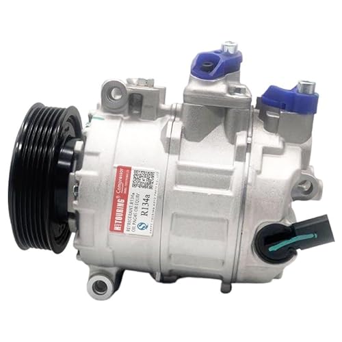 Auto-Klimaanlage, A/C-Kompressor, kompatibel mit Volkswagen Jetta Golf GTi Mk6 Passat Touran TIGUAN Audi a3 1K0820859S 1K0820859SX von RTFFHNV