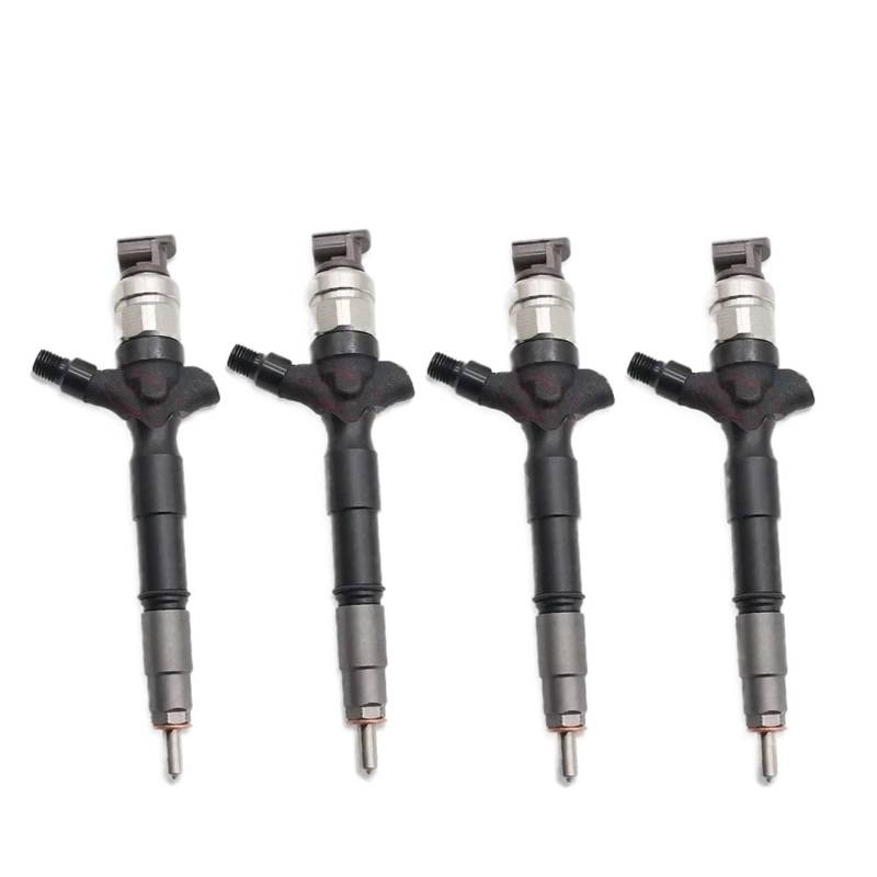 ORLTL 4 PCS Diesel Injektor Düse 095000-8220 095000-8222 095000-8223 Common Rail Kraftstoff Injektor 0950008220, kompatibel Mit Toyota Hilux, 2KD von RTFFHNV