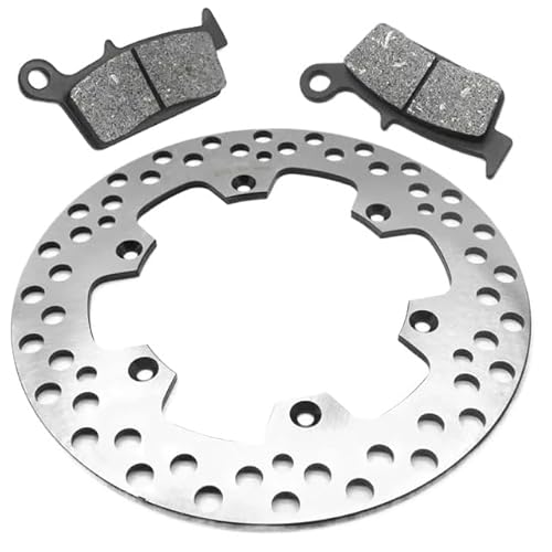 Hinten Bremsscheibe Rotor Und Bremsbeläge Kit Für DR-Z400 2000-2004 DR-Z400E 2000-2007 DR-Z400S DR-Z400SM DRZ 400 Motorrad Teile(Whole set) von RTdFBXC