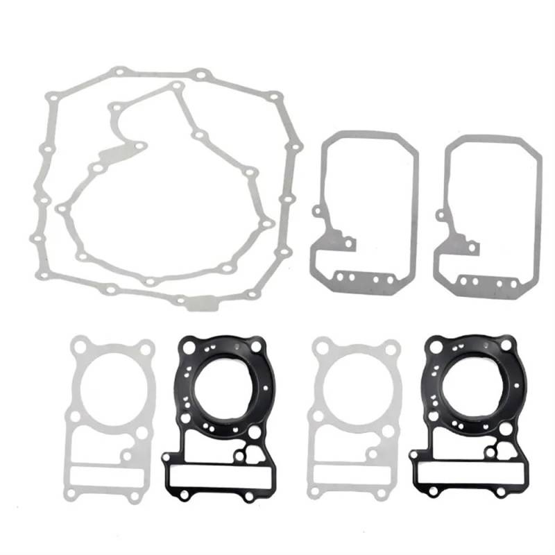 Kompatibel 400 VLX400 NC26 Motorrad Motor Kurbelgehäuse Kupplungsdeckel Zylinder Dichtungssatz Set von RTdFBXC