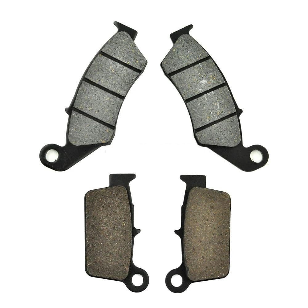 Kompletter Satz vorderer und hinterer Bremsbeläge, kompatibel mit YZ125 WR250 YZ250F YZ2502T WR450F YZ450F MXV450 RXV450 RXV550 Motorrädern(Complete Set of Pads) von RTdFBXC