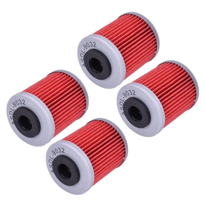 Motorölfilter Kompatibel mit 701 701 1. Filter 2016 2017 2018 2019 2020 701(2pcs Red) von RTdFBXC