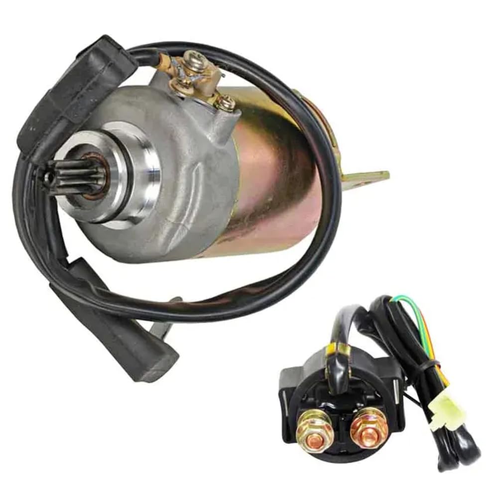 12 Volt 8 Zähne PMDD Starter Ersatz kompatibel mit Phoenix 200 196cc 2005–2009 und Sawtooth 200 2006 2007 045494 0453024 0453778 von RTqFZK