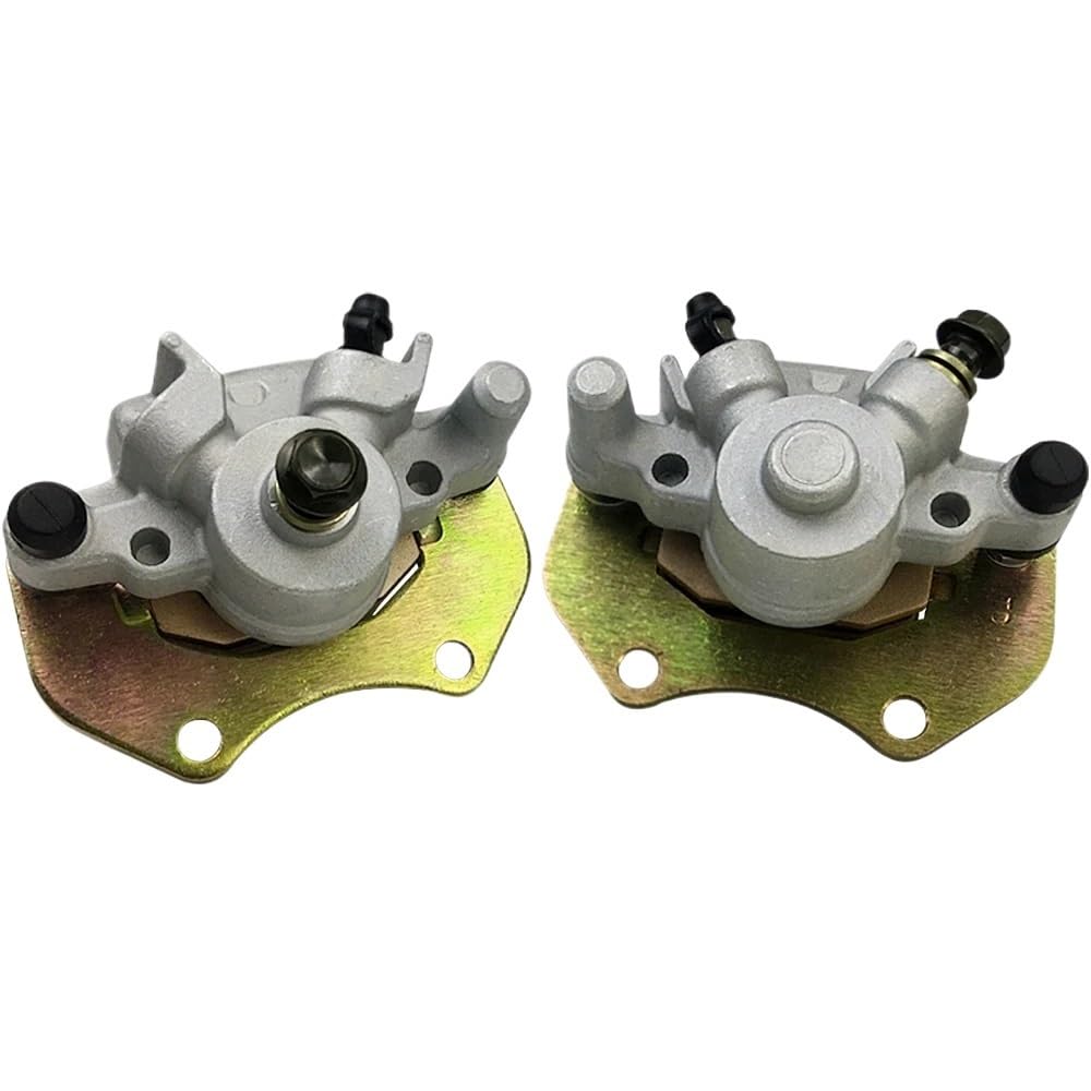 Bremssattel vorne Links rechts für Max 330 400 500 650 800 4X4, kompatibel mit 705600576 705600575 mit Bremsbelägen(2 PCS) von RTqFZK