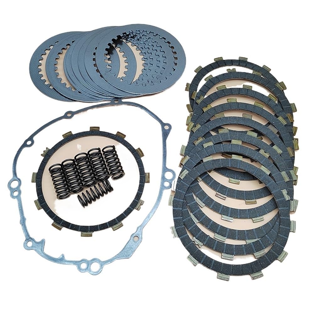 Hochleistungs-Kupplungssatz mit Federn und Dichtung, kompatibel mit R1 YZF-R1 14B-W001G-00-00 2009–2014 von RTqFZK