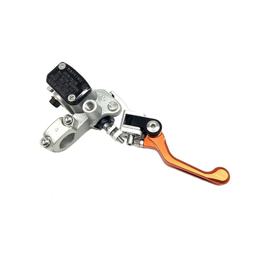 Motorrad-Bremshebel-Bremssattelpumpe, kompatibel mit SX SXF CXW EXC FC TC KEWSK16 HJ250H und ähnlichen Modellen(Brake Pump ORANGE) von RTqFZK