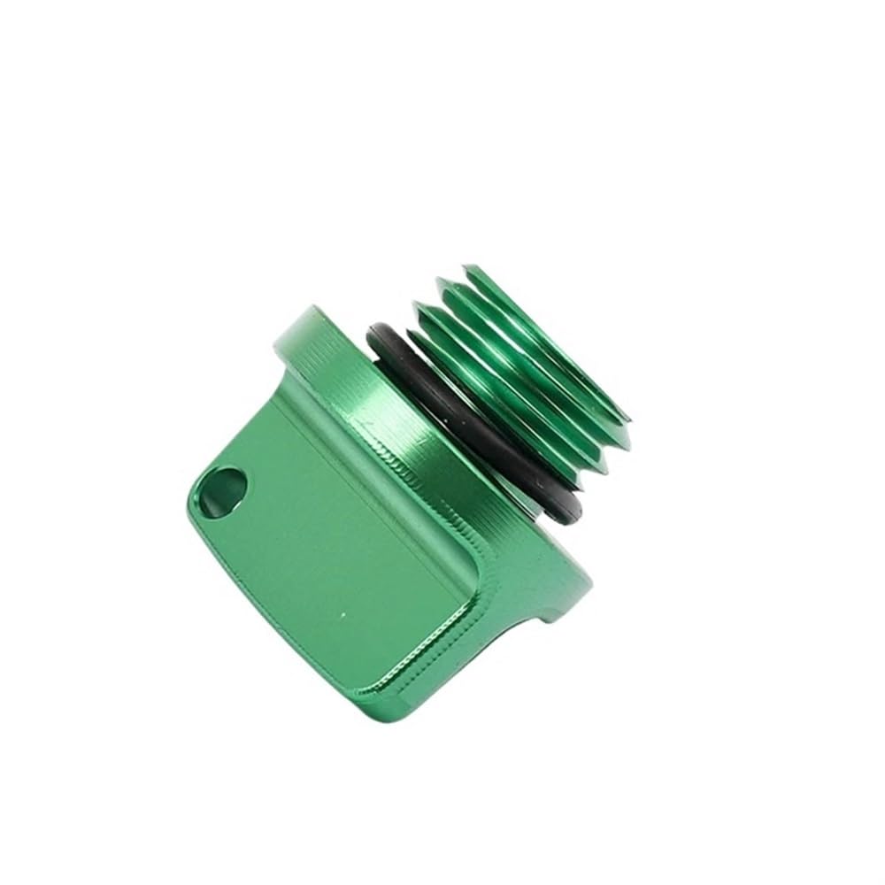 Motorrad-Öleinfülldeckel-Stecker M20 x 2,5, kompatibel mit Kurbelgehäuse-Motoröldeckel-Schraubstopfen(Green) von RTqFZK