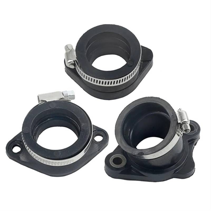 Vergaser-Ansaugeinsteller-Schnittstelle, hochwertiger Motocross-Gummi-Adapter, kompatibel mit Pitbike-Moped-Motorrädern PE PWK 28 30 32 34 mm und ähnlichen Modellen(A 1 PCS) von RTqFZK