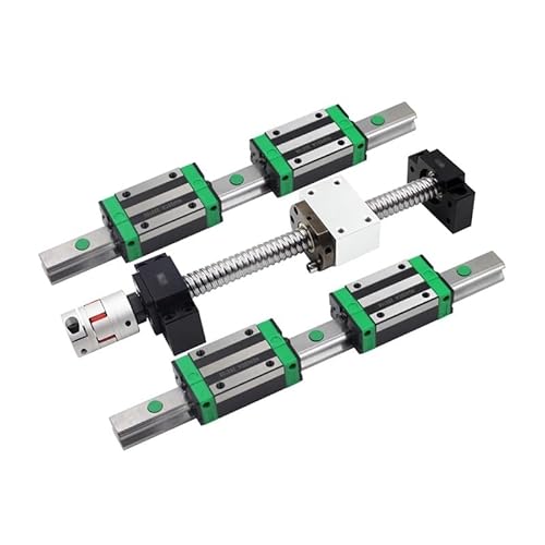 1 set BallScrew SFU1204+HGR15 linear guide 2pcs + 4pcs linear carriage HGH15CA/HGW15CC for CNC parts RUAJOGYNVM(SFU1610 HGH20CA,1200mm) von RUAJOGYNVM