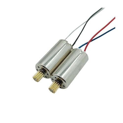 1020 Coreless electronic starter DC 3.7V 7.4V 44500RPM High Speed Strong Glider Foam Aircraft Model electronic starter Ultra-high Speed RUAJOGYNVM(Red Blue Motor) von RUAJOGYNVM