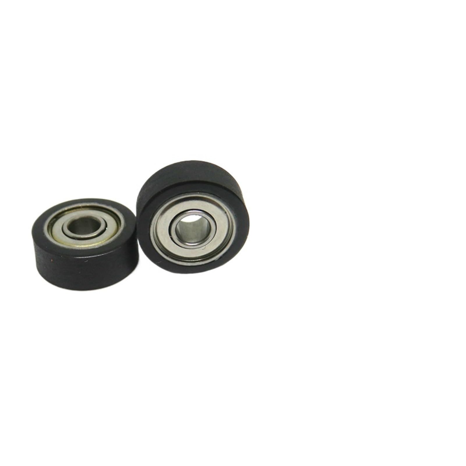 1pcs OD 10 mm PU Coated Rollers with 693 Bearing 3x10x4 mm PU69310-4 Forming Wheels PU693 Covered Pulleys RUAJOGYNVM(PU62415-5 4x15x5mm) von RUAJOGYNVM