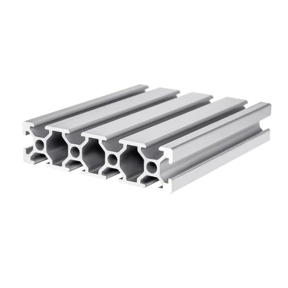 2040 3030 2080 Aluminum Profile 100 200 300 350 400 450 500 550 600 mm Linear Rail Extrusion Extrusion CNC 3D Printer Parts RUAJOGYNVM(T-2080 Silver,600mm) von RUAJOGYNVM