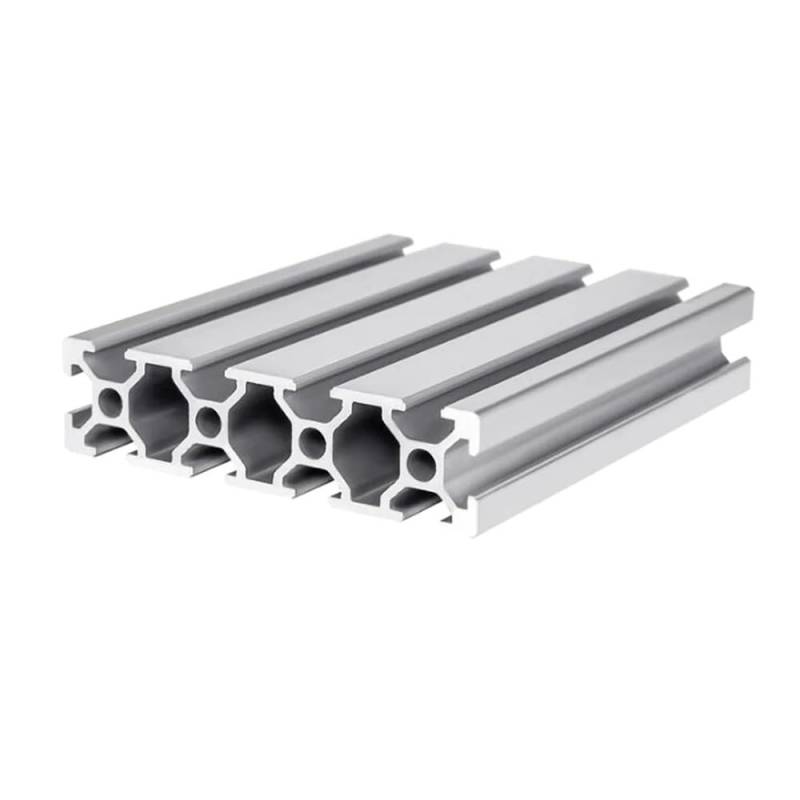 2040 3030 2080 Aluminum Profile 100 200 300 350 400 450 500 550 600 mm Linear Rail Extrusion Extrusion CNC 3D Printer Parts RUAJOGYNVM(T-2080 Silver,650mm) von RUAJOGYNVM