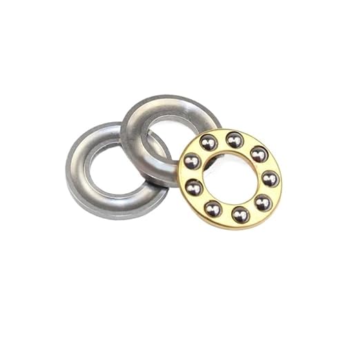 2pcs Miniature Bearing F2-6 F2.5-6 F3-8 F9-17 F6-11 F12-21 F12-23 F8-22 F10-18 F6-14 F5-12 F8-14 F4-10 RUAJOGYNVM(F10-18M 10x18x5.5) von RUAJOGYNVM