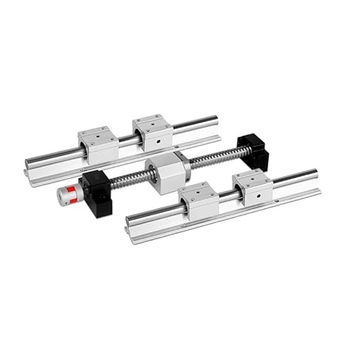 Linear Rail Set Ball Screw SFU1605 1200mm 1000mm +Linear Guide SBR16+SBR16UU + Supporter BK12BF12 + Coupler 8 * 10 For CNC RUAJOGYNVM(SBR16 SFU1605,800mm) von RUAJOGYNVM