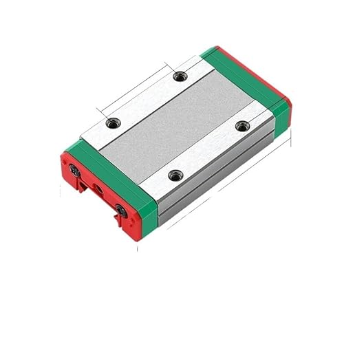 MGN 15mm Linear Guide MGN15 L= 100 150 200 250 300 350 400 450 500 550 600 Mm Linear Rail Way + MGN15C or MGN15H Linear SS Block RUAJOGYNVM(MGN15H,DIY Length) von RUAJOGYNVM