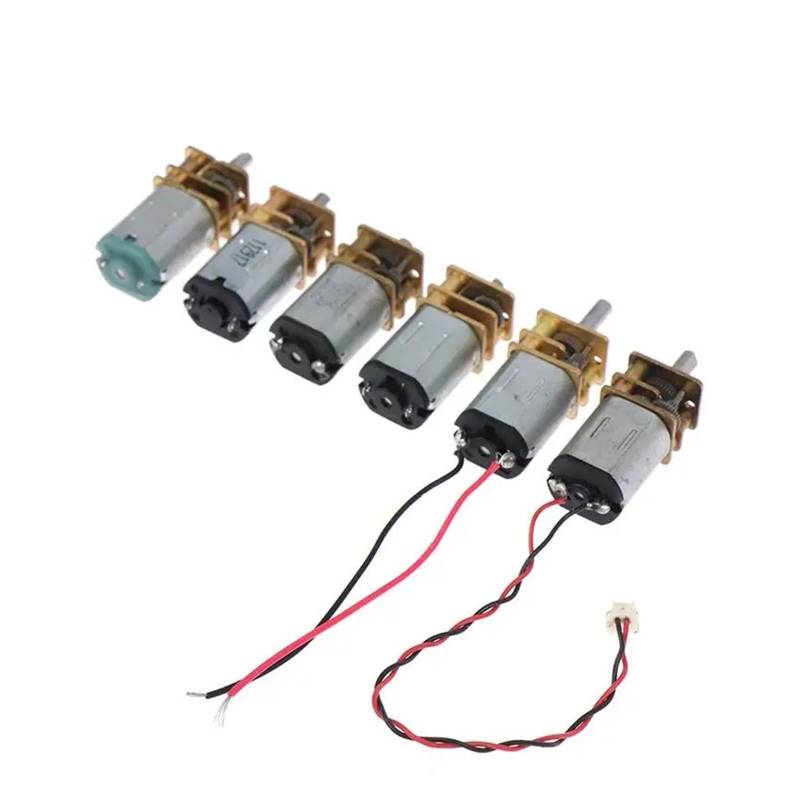 N20 Gear electronic starter DC 3V -6V 5V 28RPM 60RPM 110RPM 300RPM Slow Speed Full Metal Gearbox Reducer electronic starter DIY Toy RUAJOGYNVM(60RPM) von RUAJOGYNVM