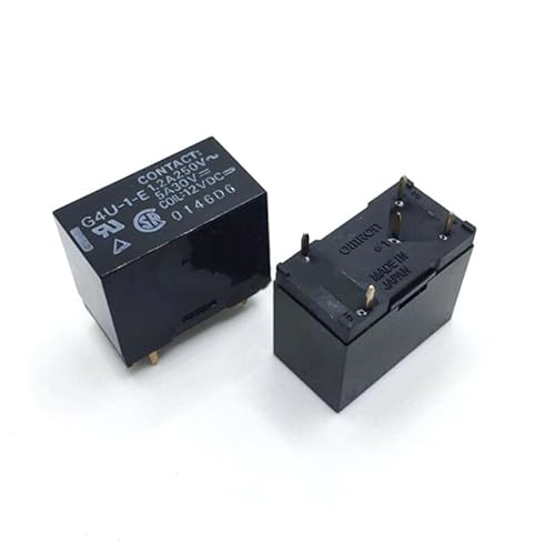 Relay G4U-1-E-12VDC G4U-1-E G4U-1 G4U1E-12VDC G4U1E12VDC 12VDC DC12V 12V DIP5 10pcs/lot RUAJOGYNVM(Taglia unica) von RUAJOGYNVM