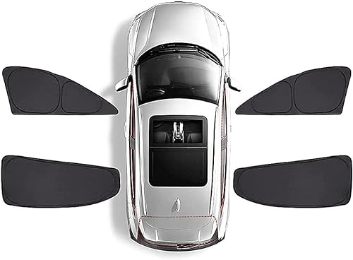 Auto Sonnenschutz für Mercedes-Benz GLC SUV (X254) 2022 2023-pr, Atmungsaktives Sonnenblende Front Heck Seitenscheibe Uv-Schutz Schutzabdeckung Zubehör,4Sides von RUFD