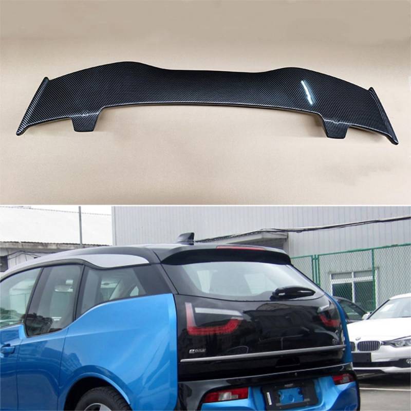 Kofferraum Heckflügel Spoiler für BMW I3 2013-2020,Autozubehör von RUHANE