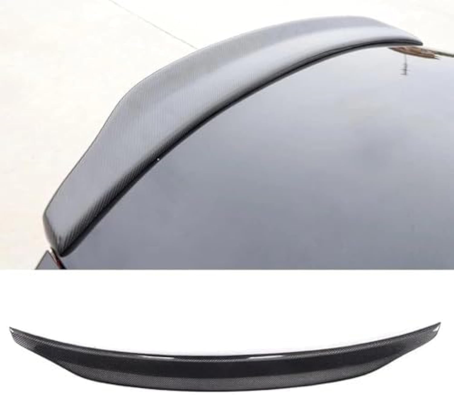 Spoiler Heckspoiler Auto für Audi A6 C7 2012-2018 Autospoiler Auto KofferraumSpoiler Heckflügel Lippe Spoiler Dachspoiler Styling Tuning Zubehör von RUIHAHA